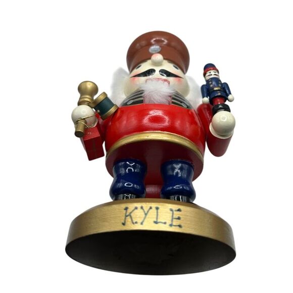 Sadler Fritz Nutcracker Christmas Holiday Decor Collectible 2004 Wooden Figure - Picture 6 of 6